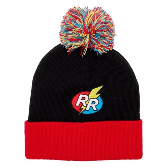 Loungefly Disney Chip N Dale Rescue Rangers Logo Knit Beanie RR Wdbn0031 - Picture 1 of 2